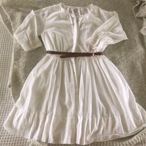 Gap cotton lined dress with pockets, sz 2